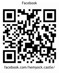 QR Code: Our Hemyock Castle Facebook page