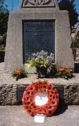 Photo of Hemyock's War Memorial