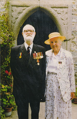 Photo: Captain & Mrs. Sheppard, at Hemyock Castle